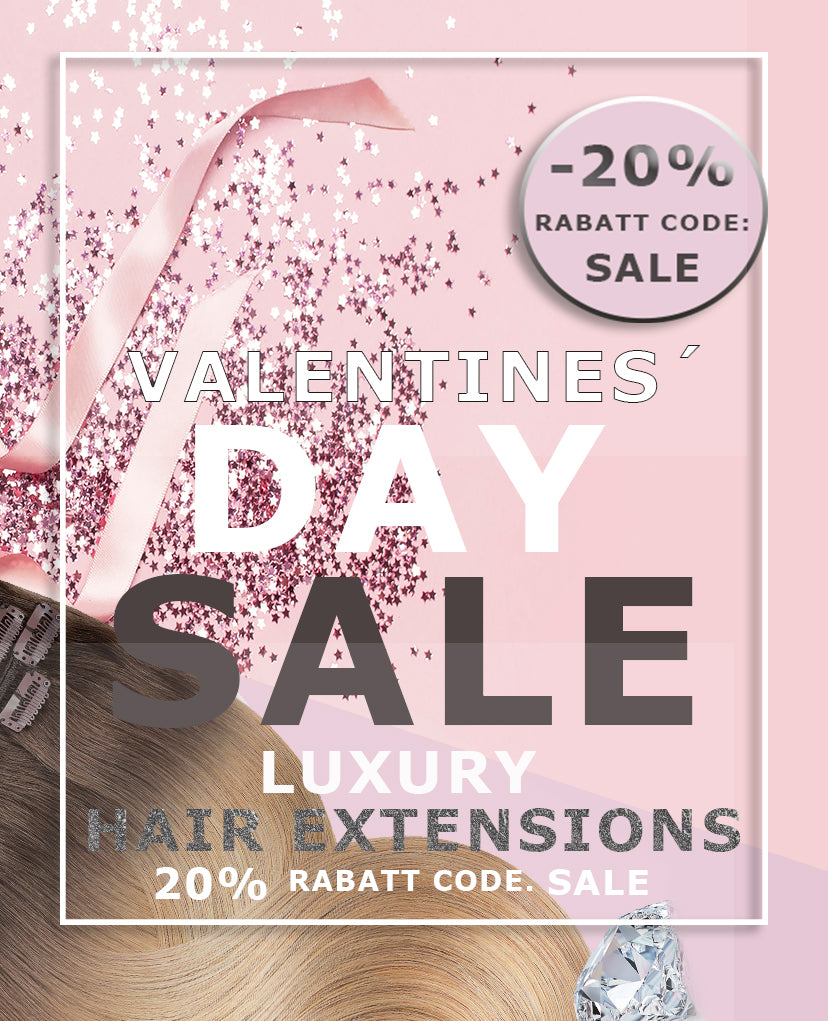 Haarverlängerung für den Valentinstag?