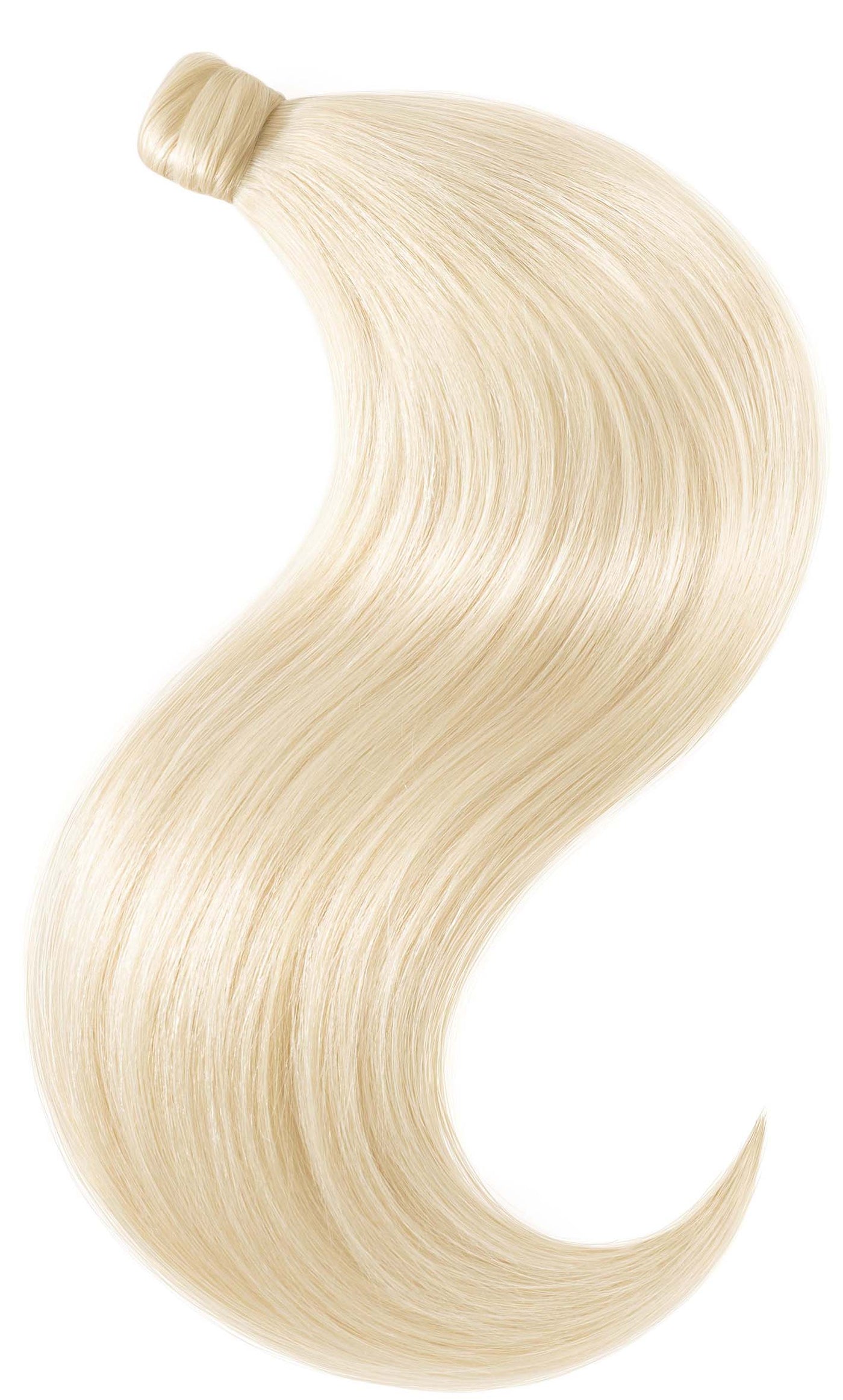 PONYTAIL Extensions Platinblond