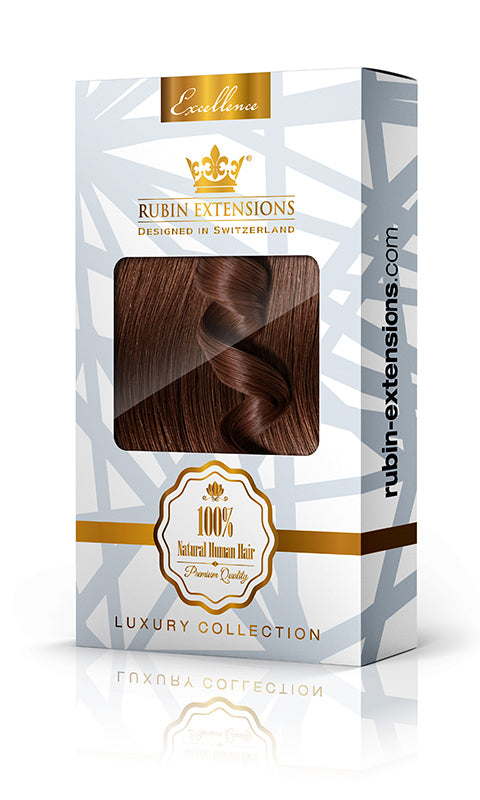 TAPE-IN EXTENSIONS EXCELLENCE LINE Kastanien-Dunkelbraun