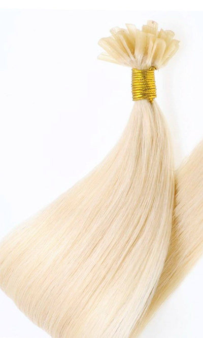 Premium Line Goldblond Keratin Bond Extensions