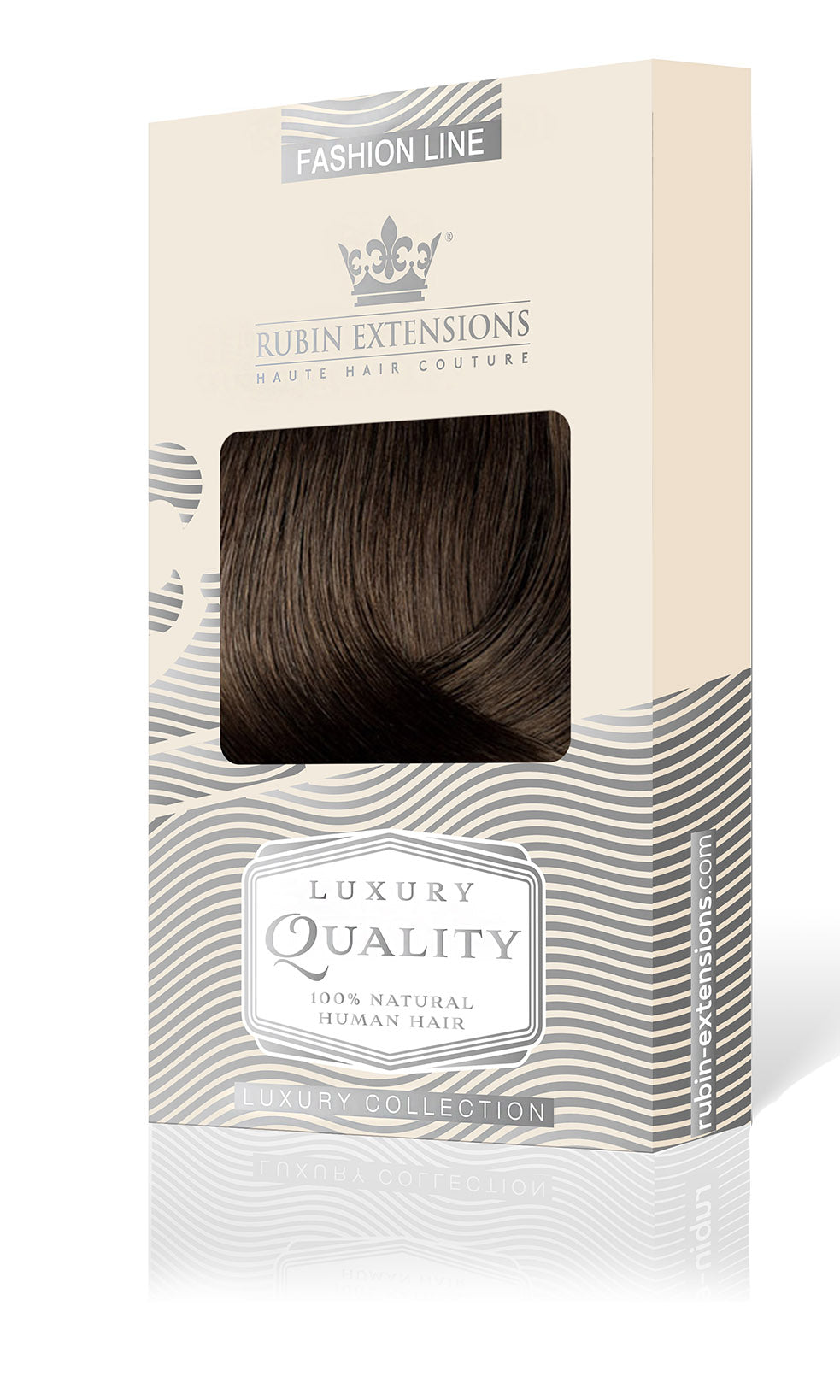 Clip-in Extensions FASHION LINE  Schoko-Dunkelbraun