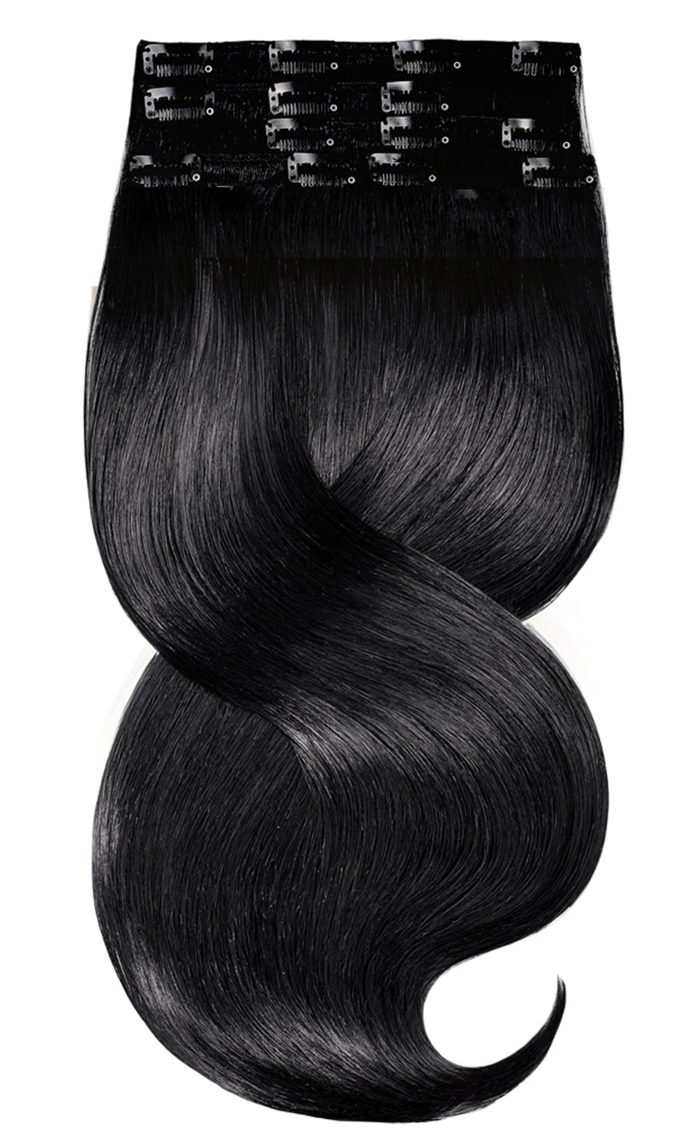 Clip-in Extensions FASHION LINE Schwarz