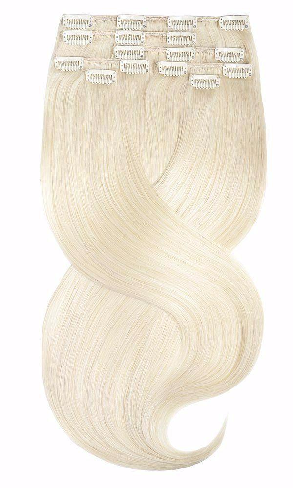 FASHION LINE XL Echthaar Goldblond Clip-in Extensions
