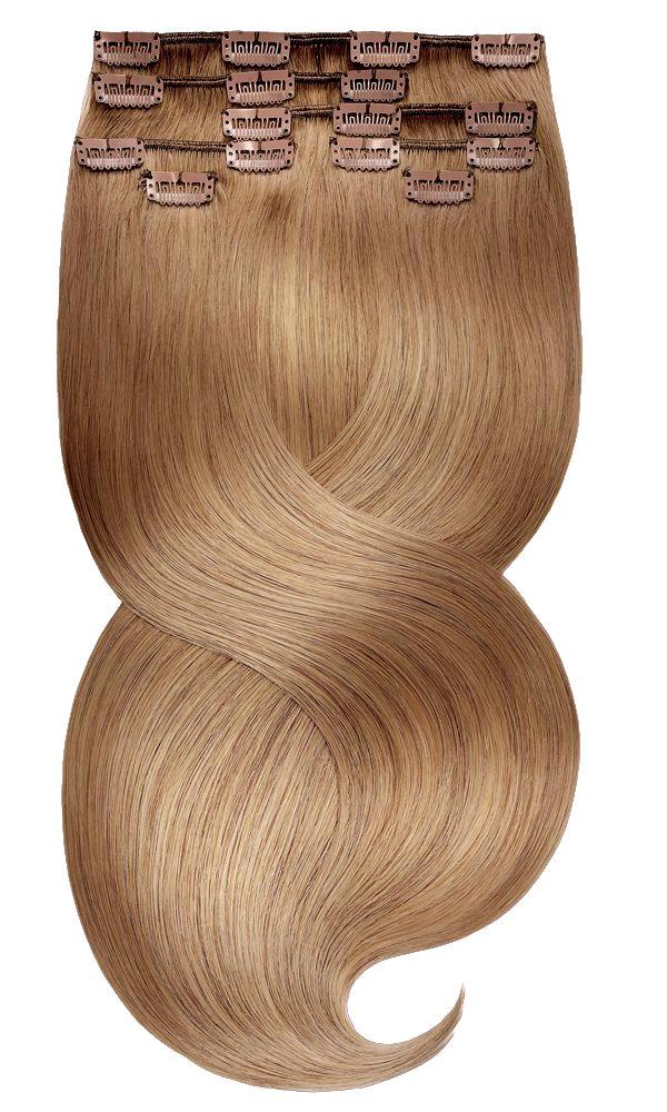 FASHION LINE XL Hellbraun-Karamell Clip-in Extensions