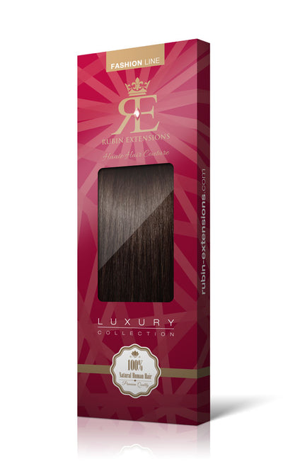 Fashion line XL Schoko-Dunkelbraun Clip-in Extensions