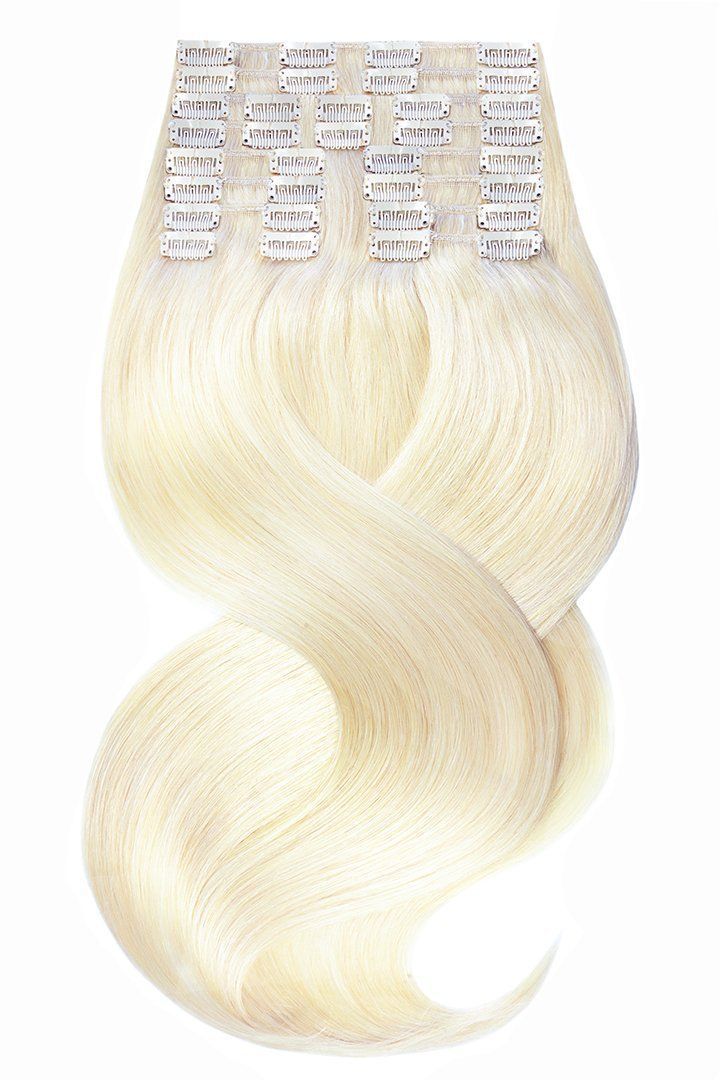 Goldblond Clip-in Deluxe Line Haarverlängerung