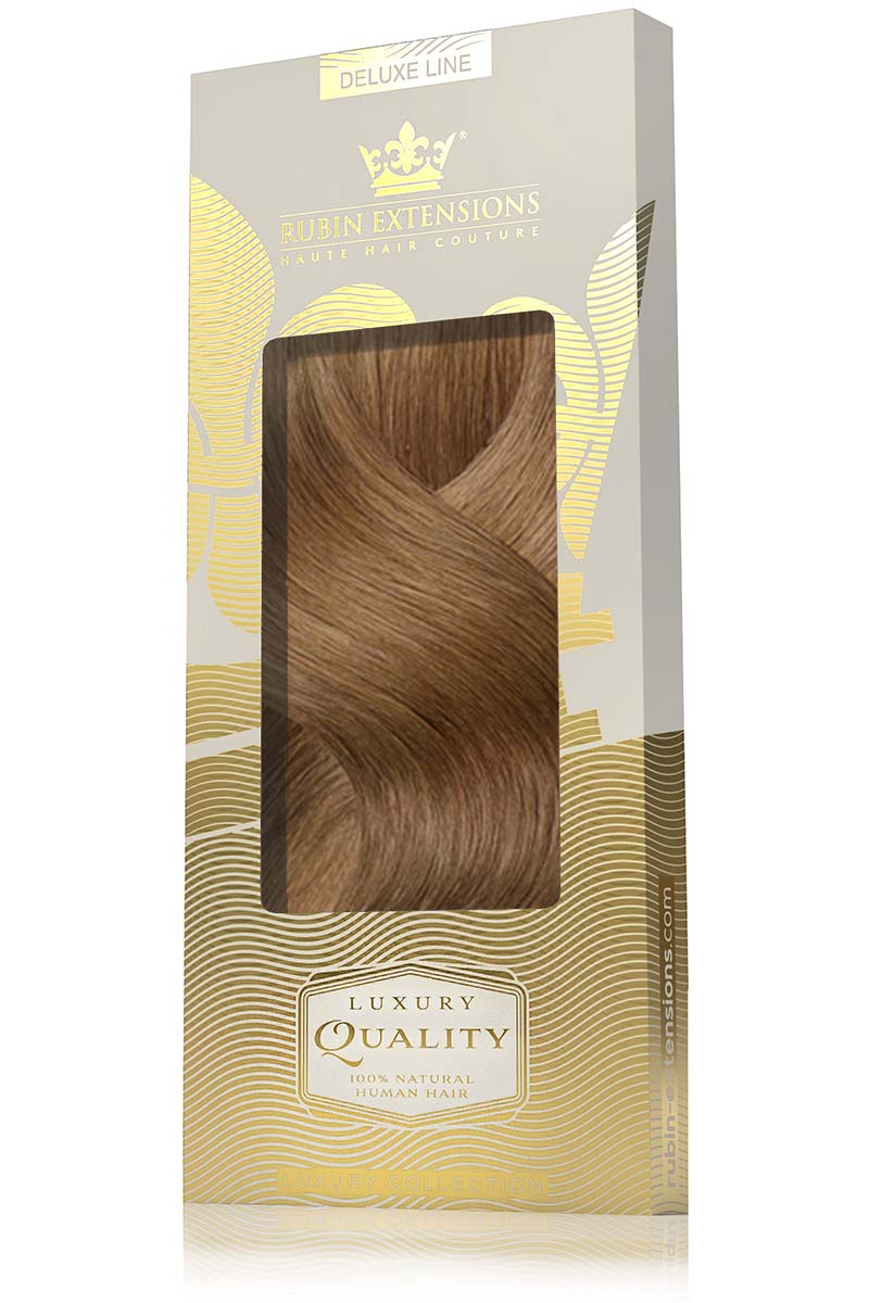 Clip-in Extensions DELUXE LINE Natur-Goldbraun
