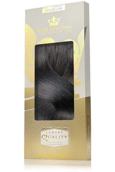 Clip-in Extensions Deluxe Line  Schwarz-Braun