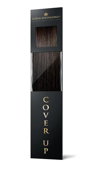 Cover up Schwarz-Braun Tape-in Haarverlängerungen 