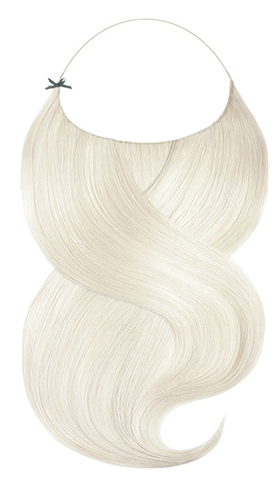 Hellblond One Piece Haarverlängerung