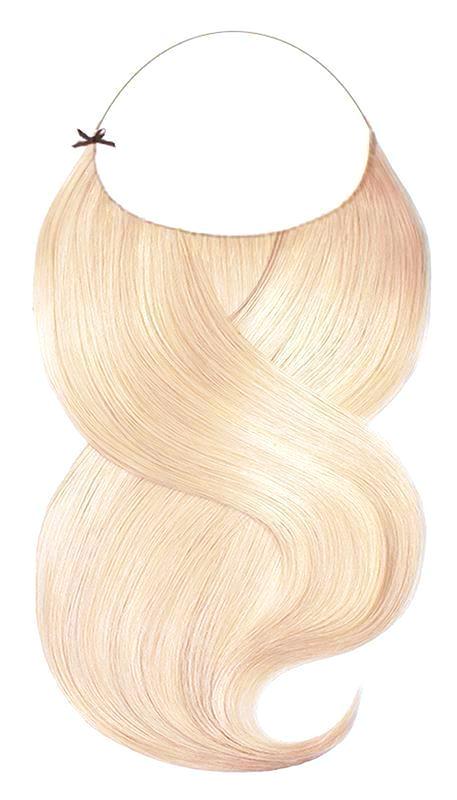 RUBIN LINE One Piece Extensions Honigblonde Haare