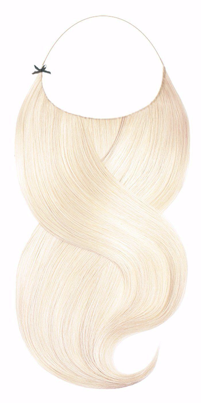 Rubin Line Goldblond Flip-in Remy Haarverlängerung 