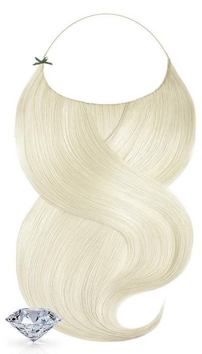 Pure Diamonds Goldblond One Piece Echthaar Extensions