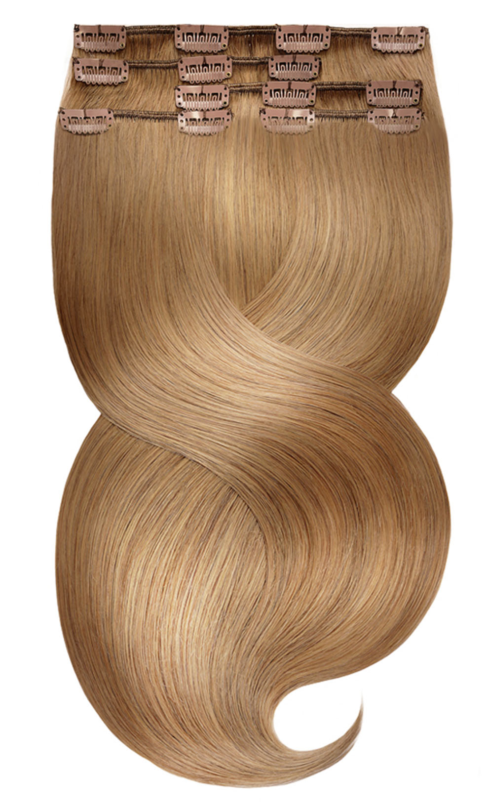 Clip-in Extensions FASHION LINE  Hellbraun-Karamell