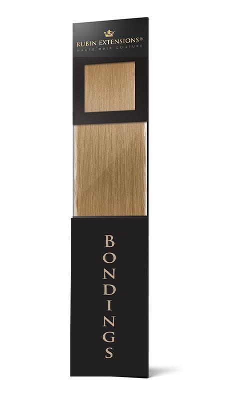 Hellbraun Karamell Keratin Bonding Haarverlängerungen 