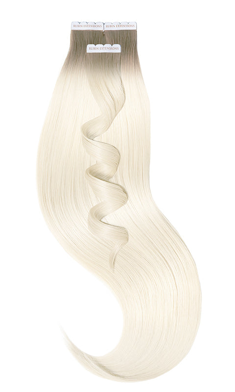 Tape-in Extensions (kurzer Ansatz), Light Nussbraun & Sommerblond