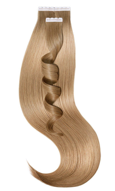 Premium Line Hellbraun-Karamell Tape-in Extensions