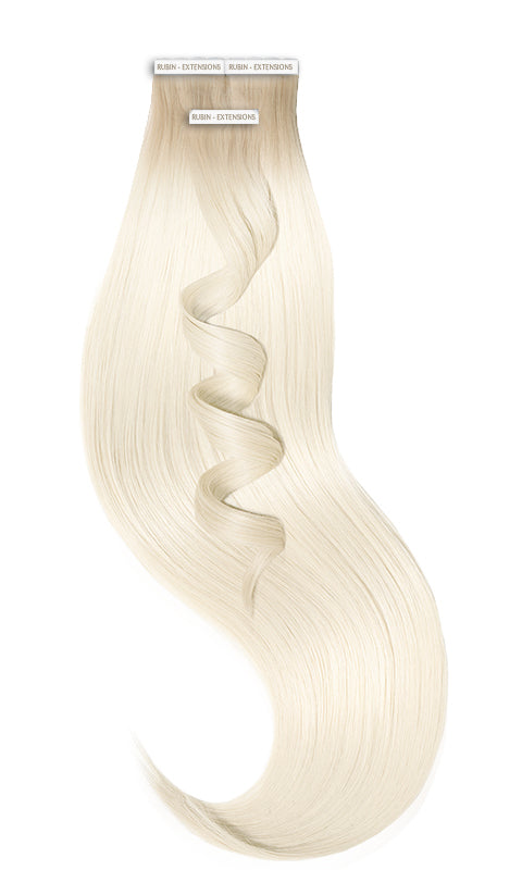 Tape-in Extensions (kurzer Ansatz), Light Nussbraun & Sommerblond