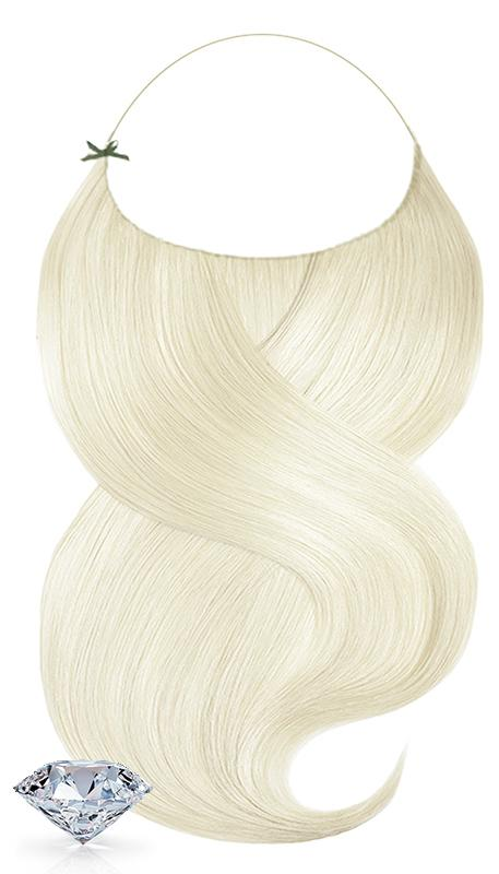 Pure Diamonds Hellblond One Piece Echthaar Extensions