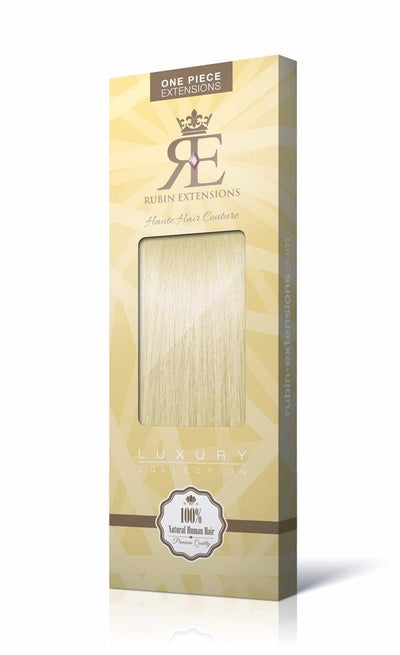 Rubin Line Goldblond One Piece Haarverlängerung 